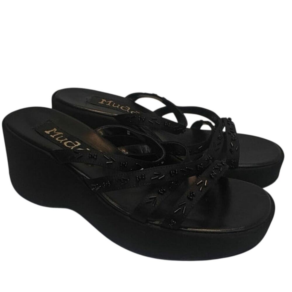 Vintage 90s/ Y2K Mudd platform sandals sz 8